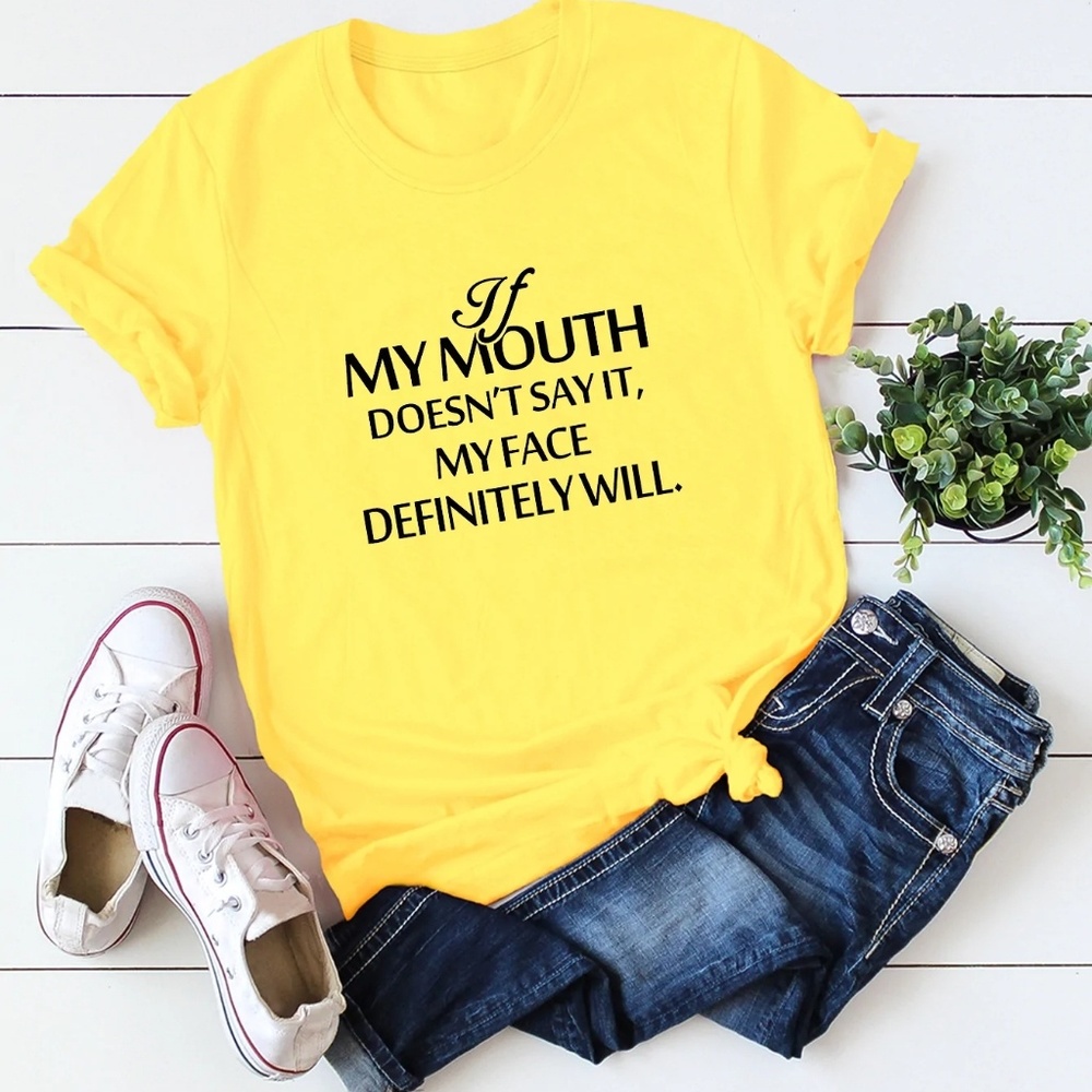 🔥SALE🔥Letter print tshirt